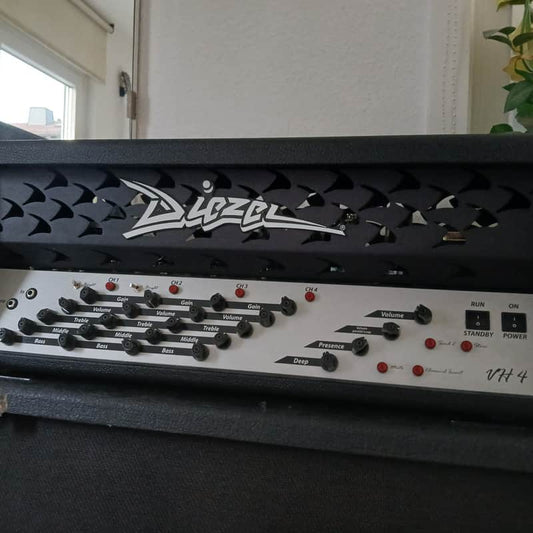 Diezel Diezel VH4 4-Channel 100-Watt Guitar Amp Head Black - Reverb