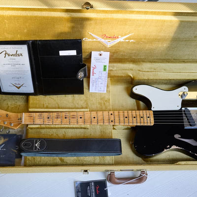 Fender Fender Limited Edition Red Hot Esquire Relic Aged Black A... B-Stock - Offerta BSTOCK