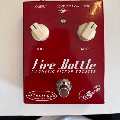 Effectrode 2010s Effectrode Fire Bottle Tube Booster Red