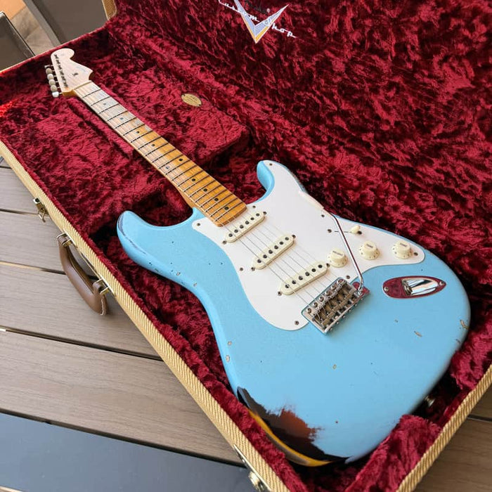 Fender Custom Shop '59 Reissue Stratocaster Relic Daphne blue ...