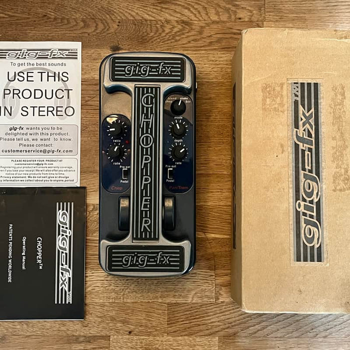 Gig-FX 2010s Gig-FX Chopper CH-1 Blue