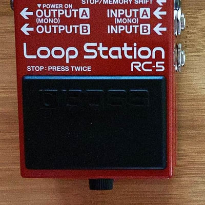 Boss RC-5 Loop Station Red