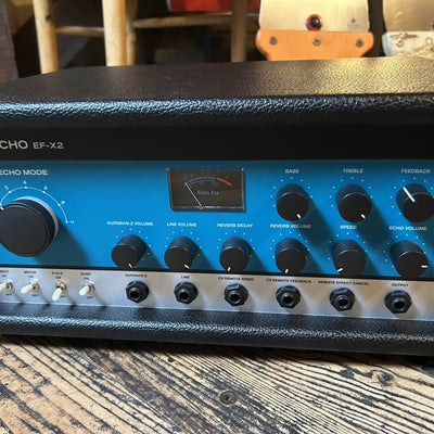 Echo Fix EF-X2 Tape Echo with Reverb Blue Panel