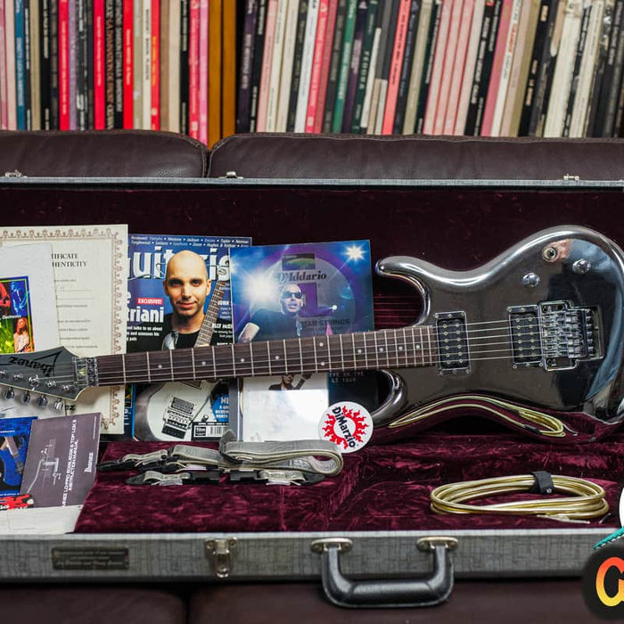 Ibanez JS10th-CH Joe Satriani Signature Chrome Boy Chrome