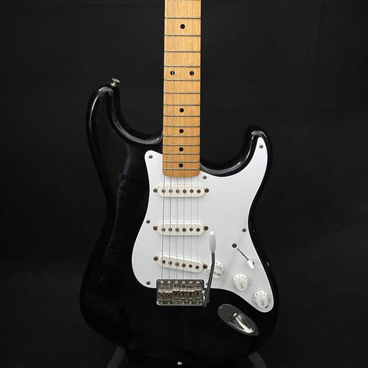 Fender Fender Stratocaster E-Serial Eric Clapton Style Black - Reverb