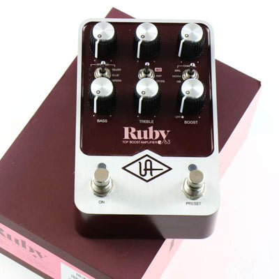 Universal Audio Ruby 63 Top Boost Amplifier Ru...