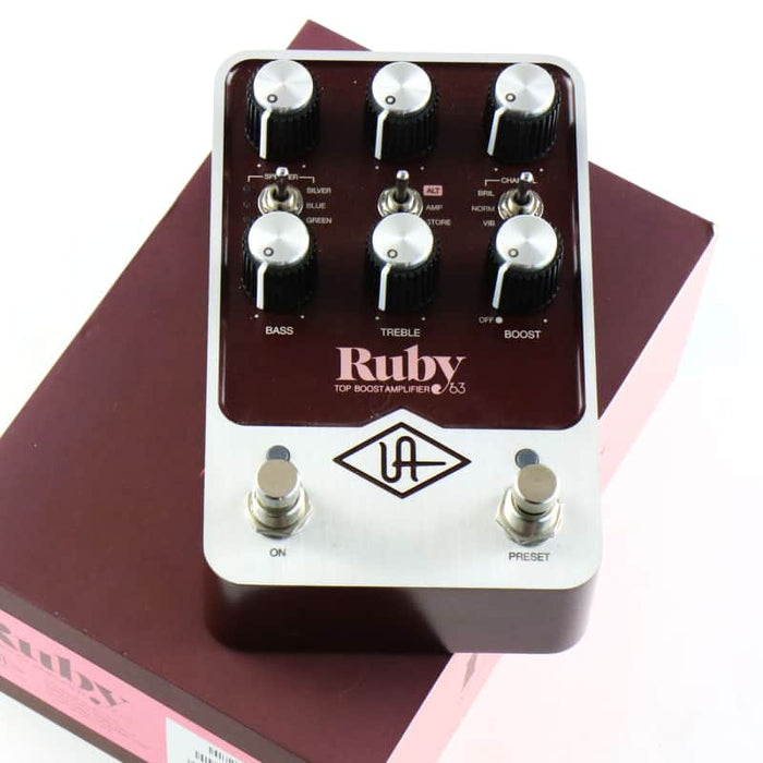 Universal Audio Ruby 63 Top Boost Amplifier Ru...