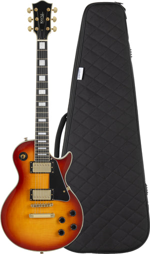 Rocktile Pro L-200OHB Chitarra Elettrica Orange Honey Burst Set con Gigbag