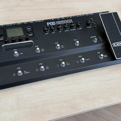 Line 6 POD HD500X Multi-Effect and Amp Modeler Black