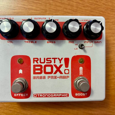 Tronographic Rusty Box Cream/Orange