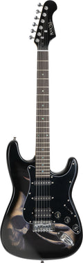 Rocktile Pro ST60-SK Chitarra Elettrica Set con Gigbag Skull