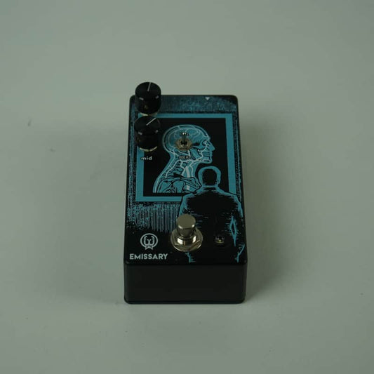 Walrus Audio Walrus Audio Emissary Parallel Boost Black / Blue - Reverb