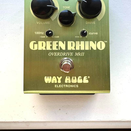 Way Huge Way Huge WHE202 Green Rhino Overdrive MkII Green - Reverb