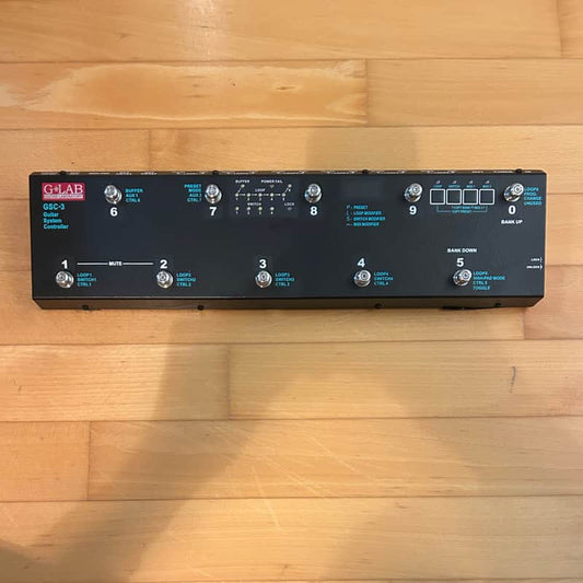 G-Lab G-Lab GSC-3 Guitar System Controller black - Reverb