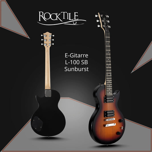 Rocktile Rocktile L-100 SB Chitarra Elettrica Sunburst Set con Accessori - Kirstein