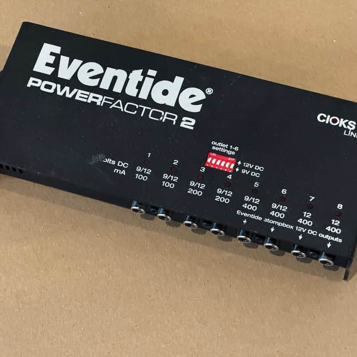 Eventide 2010s Eventide Powerfactor 2 Black