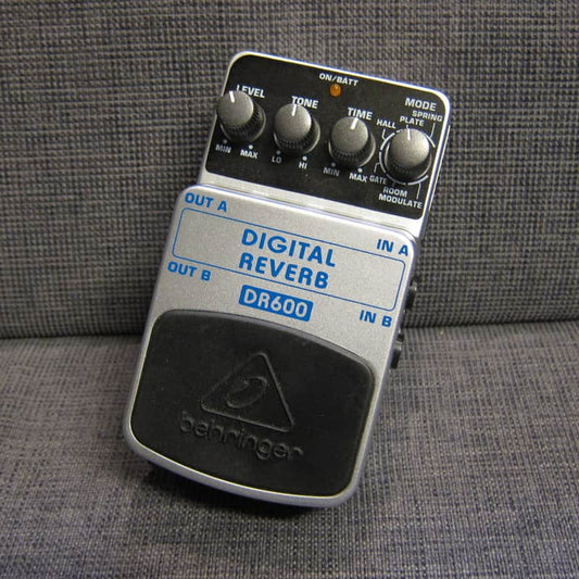 Behringer Behringer 2010s Behringer DR600 Digital Reverb Pedal Standard - Reverb