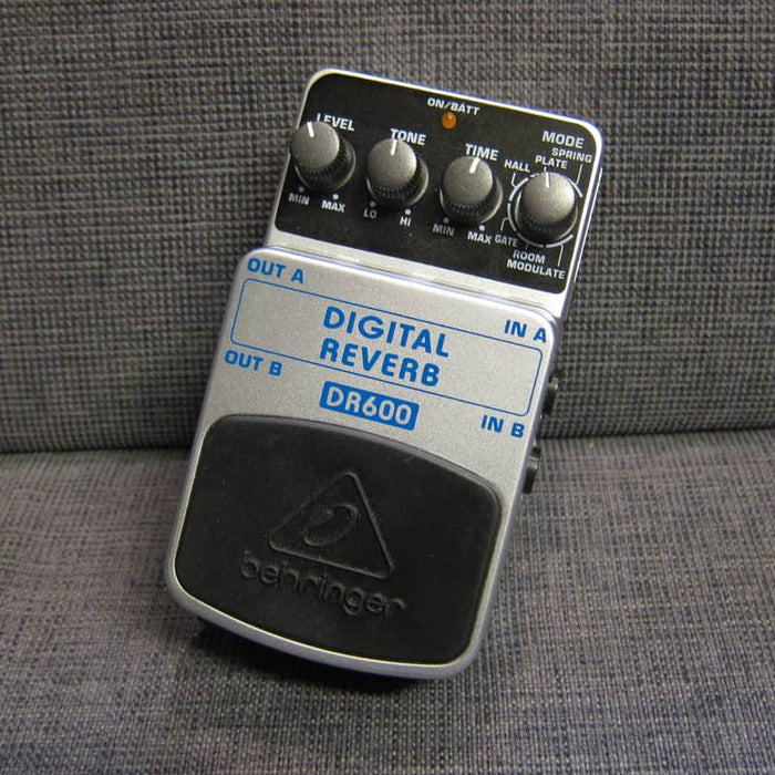 Behringer 2010s Behringer DR600 Digital Reverb Pedal Standard