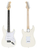 Rocktile Banger's Pack Set Chitarre Elettriche White incl. Amplificatore, Borsa, Accordatore, Cavo, Cinghia, Corde e Scuola incl. CD/DVD