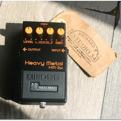 Boss HM-2W Heavy Metal Waza Craft Black