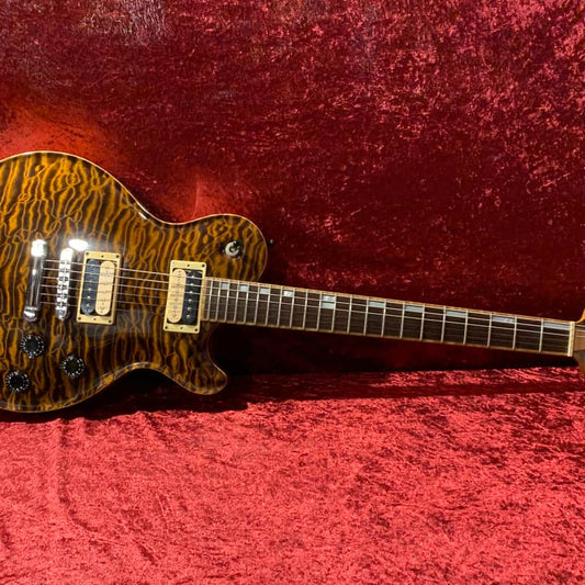 David Thomas McNaught David Thomas McNaught Custom Single cut Tiger eye - Reverb