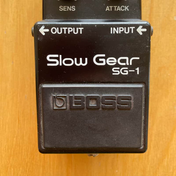 Boss SG-1 Slow Gear Black