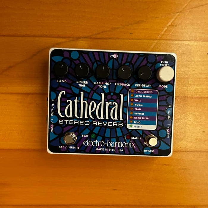 Electro-Harmonix Cathedral Stereo Reverb Blue / Pu...