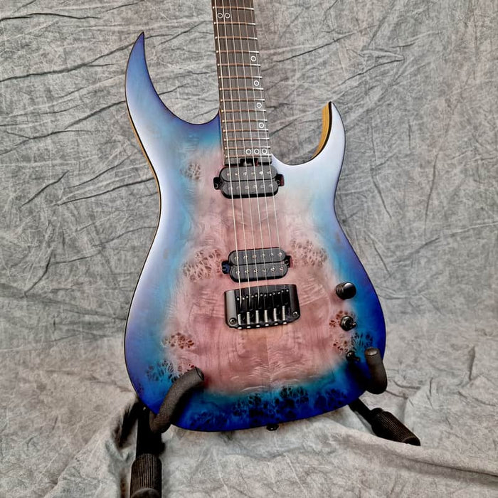 Schecter Keith Merrow KM-6 MK-III Artist Blue Crimson