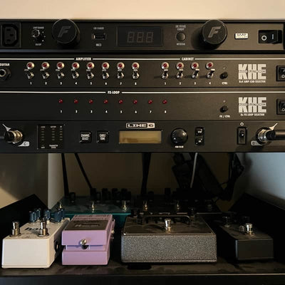 KHE Audio KHE Audio ACS 8 4 + AFX8 Professional Amp & FX Switch... B-Stock - Offerta BSTOCK