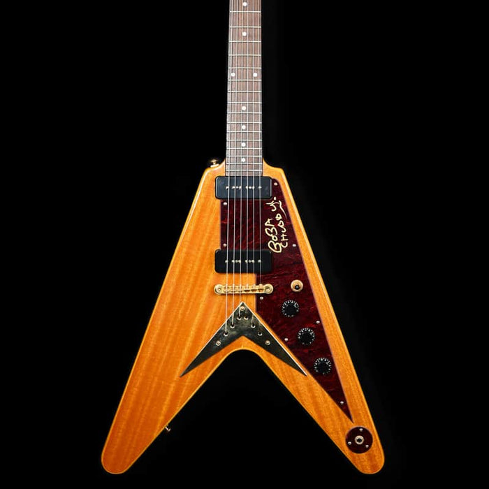 Epiphone Popa Chubby Signature Flying V Korina
