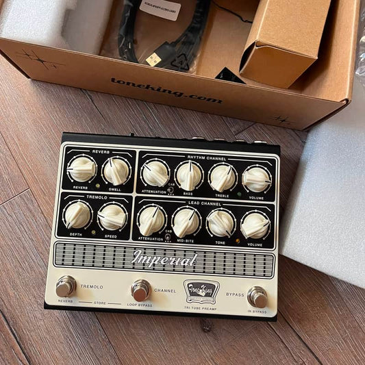 Tone King Tone King Imperial Preamp Cream / Black - Reverb