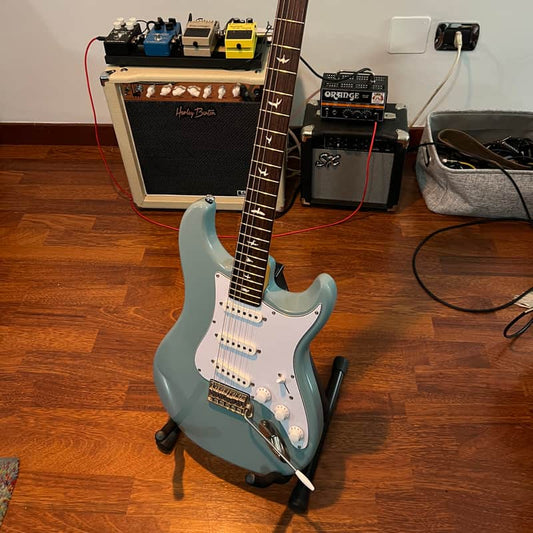 PRS PRS SE Silver Sky Stone Blue - Reverb