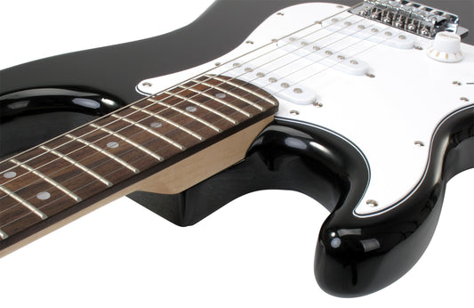 Rocktile Rocktile Pro ST3-BK Chitarra Elettrica Nera per Mancini + Scuola di Chitarra - Kirstein