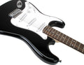 Rocktile Pro ST3-BK Chitarra Elettrica Nera per Mancini + Scuola di Chitarra