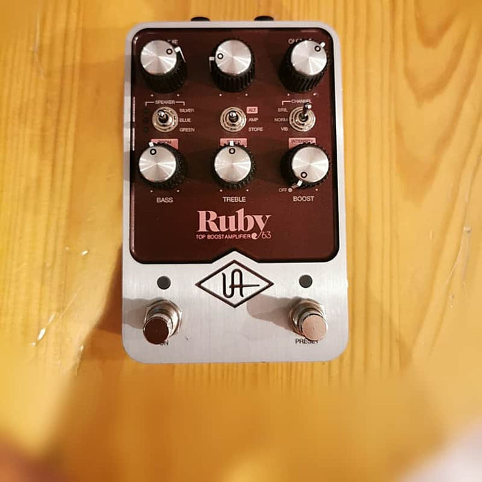 Universal Audio Ruby 63 Top Boost Amplifier Ru...