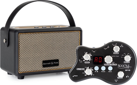 Rocktile Rocktile GP-10 / BB-820BK Set Amplificatore per Chitarra - Kirstein
