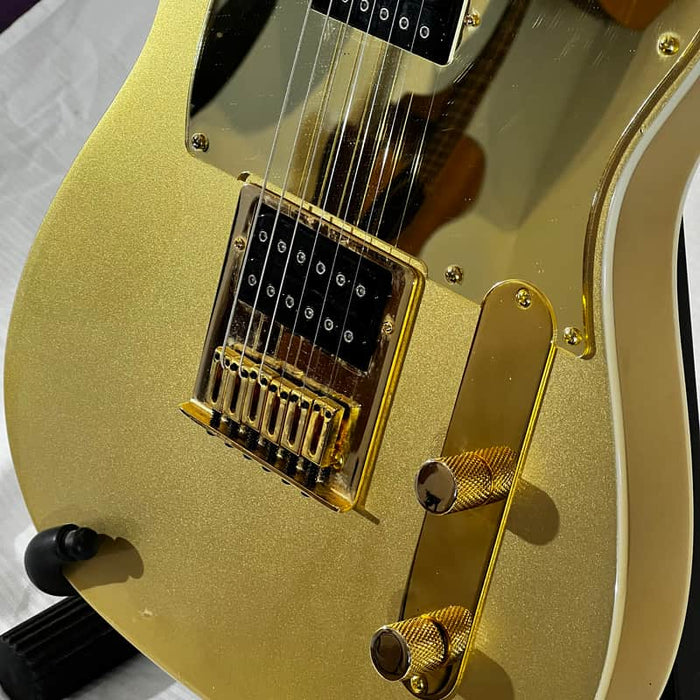 Squier J5 Telecaster Frost Gold Gold