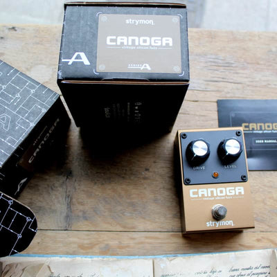 Strymon Canoga Vintage Silicon Fuzz Gold / Black