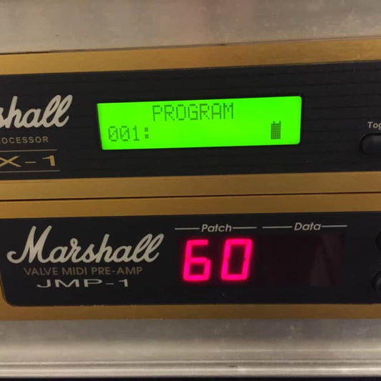 Marshall Marshall s Marshall JMP-1 + JFX-1 Rack System Black / Gold - Reverb