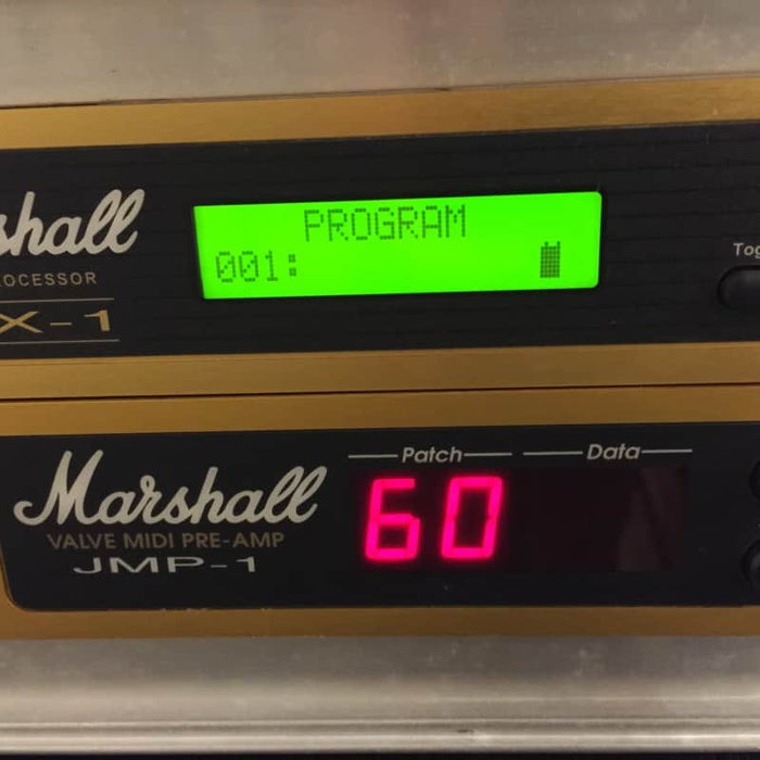 Marshall s Marshall JMP-1 + JFX-1 Rack System Black / Gold