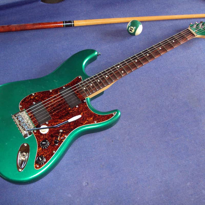 Squier Stratocaster green