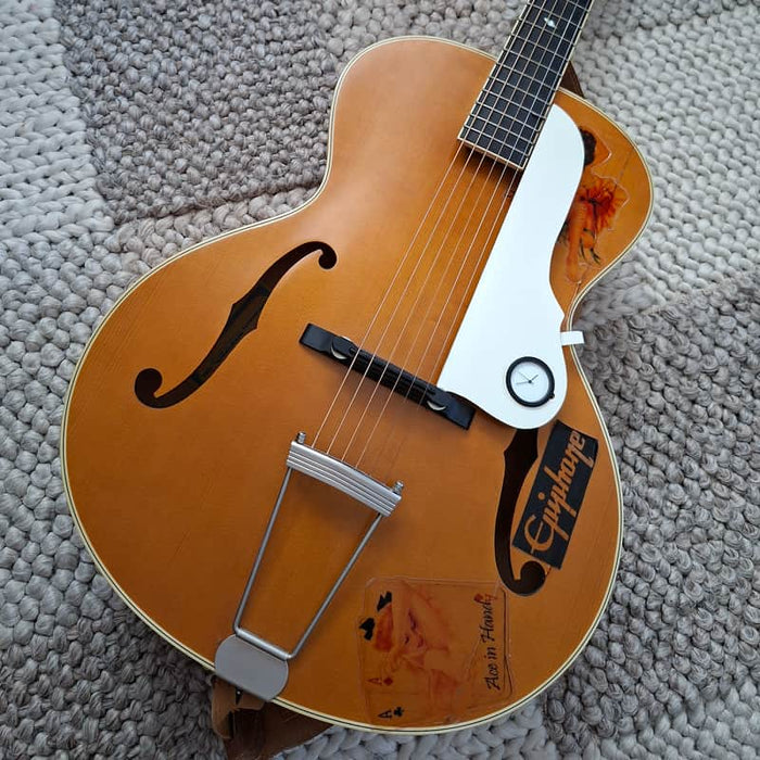 Archtop Schlagbrett Wei