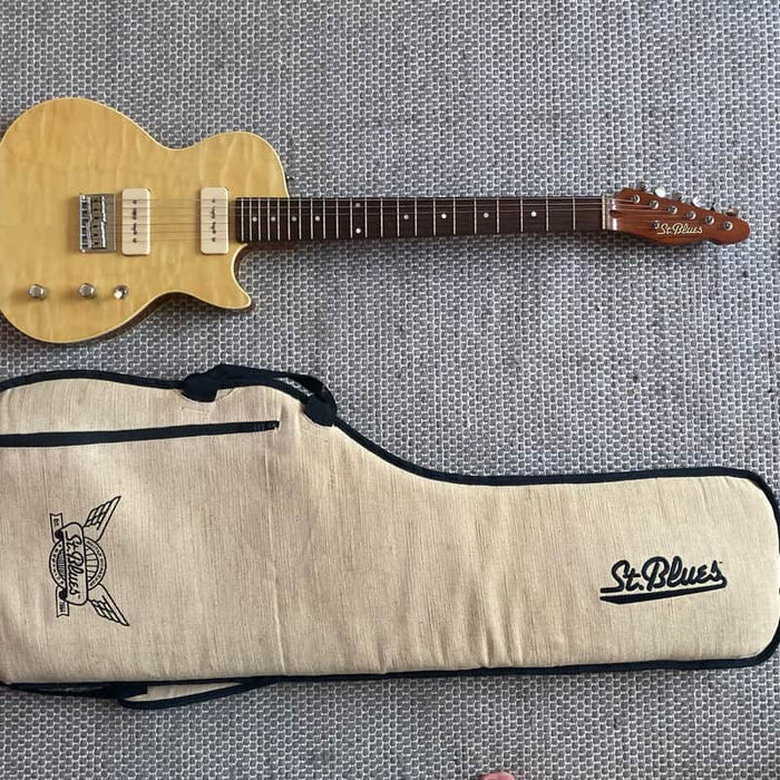 St. Blues Mississippi Bluesmaster Quilted Natural