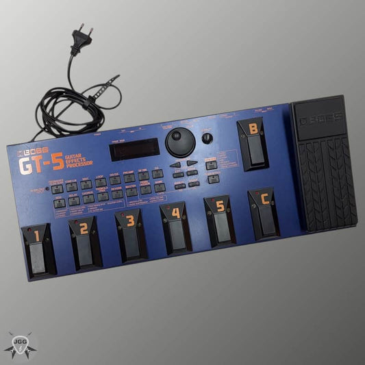Boss Boss GT-5 Multi-Effect Unit Blue - Reverb