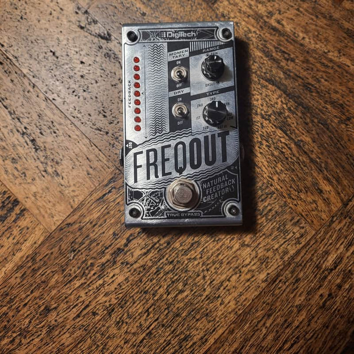 DigiTech 2010s DigiTech FreqOut Natural Feedback Creator Silver/Black