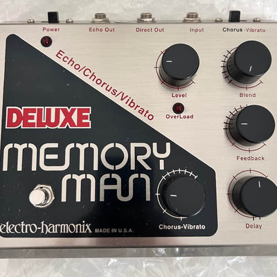 Electro-Harmonix Electro-Harmonix Deluxe Memory Man Reissue Silver B-Stock - Offerta BSTOCK