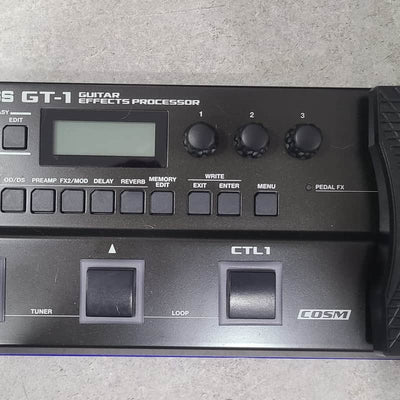 Boss GT-1 Guitar Effects Processor Black