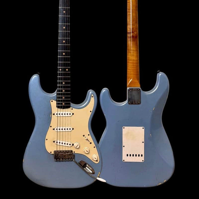 Luke s Guitar Stratocaster Ice Blu Metallic