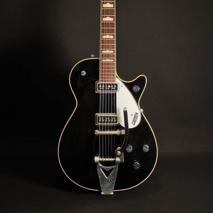Gretsch G6128T-DSV Duo Jet with Fixed Arm Bigsby Black La...