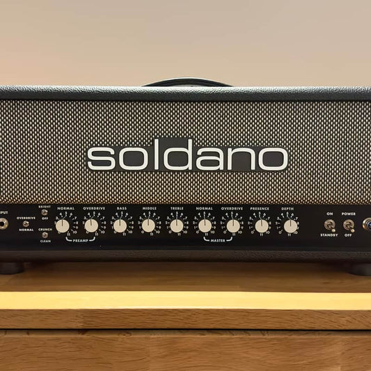 Soldano Soldano SLO-100 Custom Shop 2-Channel 100-Watt Salt &amp;... - Reverb